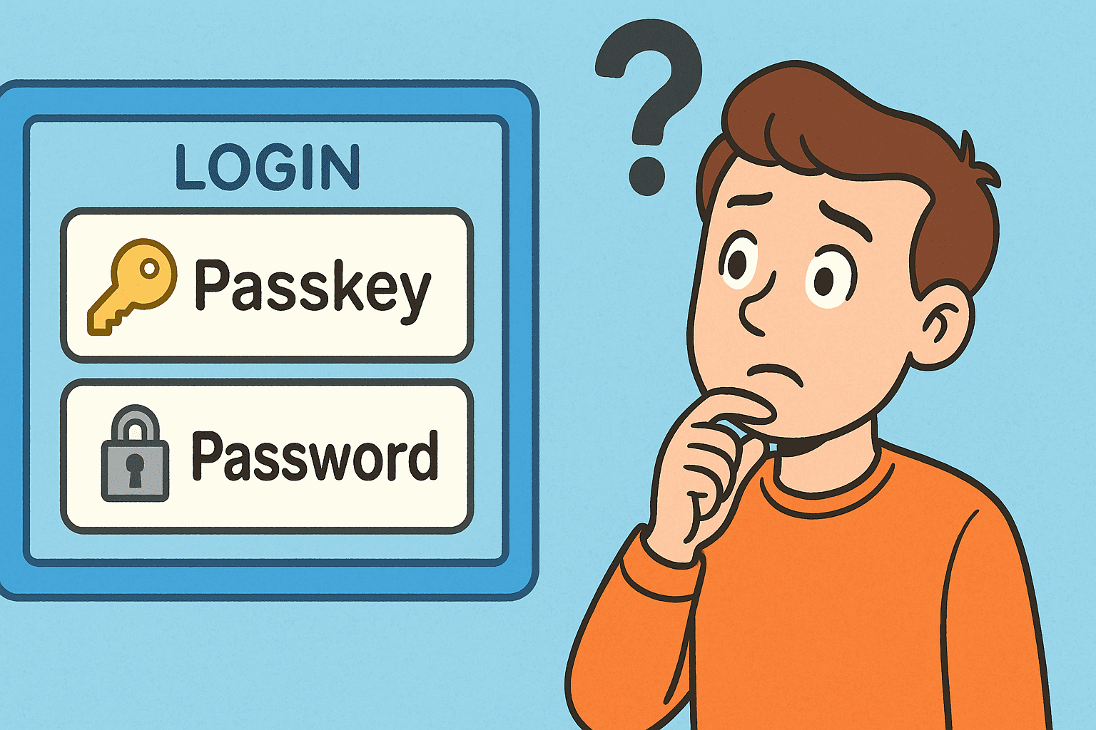 Password or Passkey